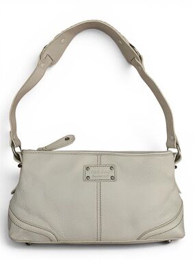The Sak Leather Shoulder Bag in White